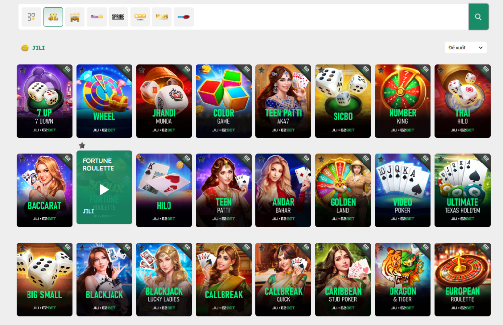 Game bài E2Bet